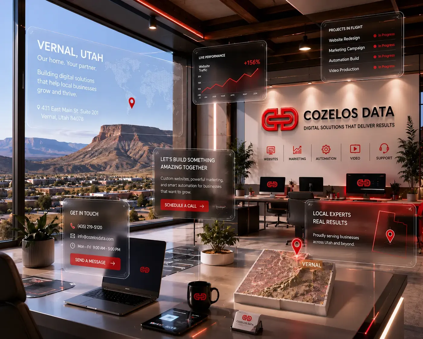 Cozelos Data — founded by Ellen Cozelos in Vernal, Utah
