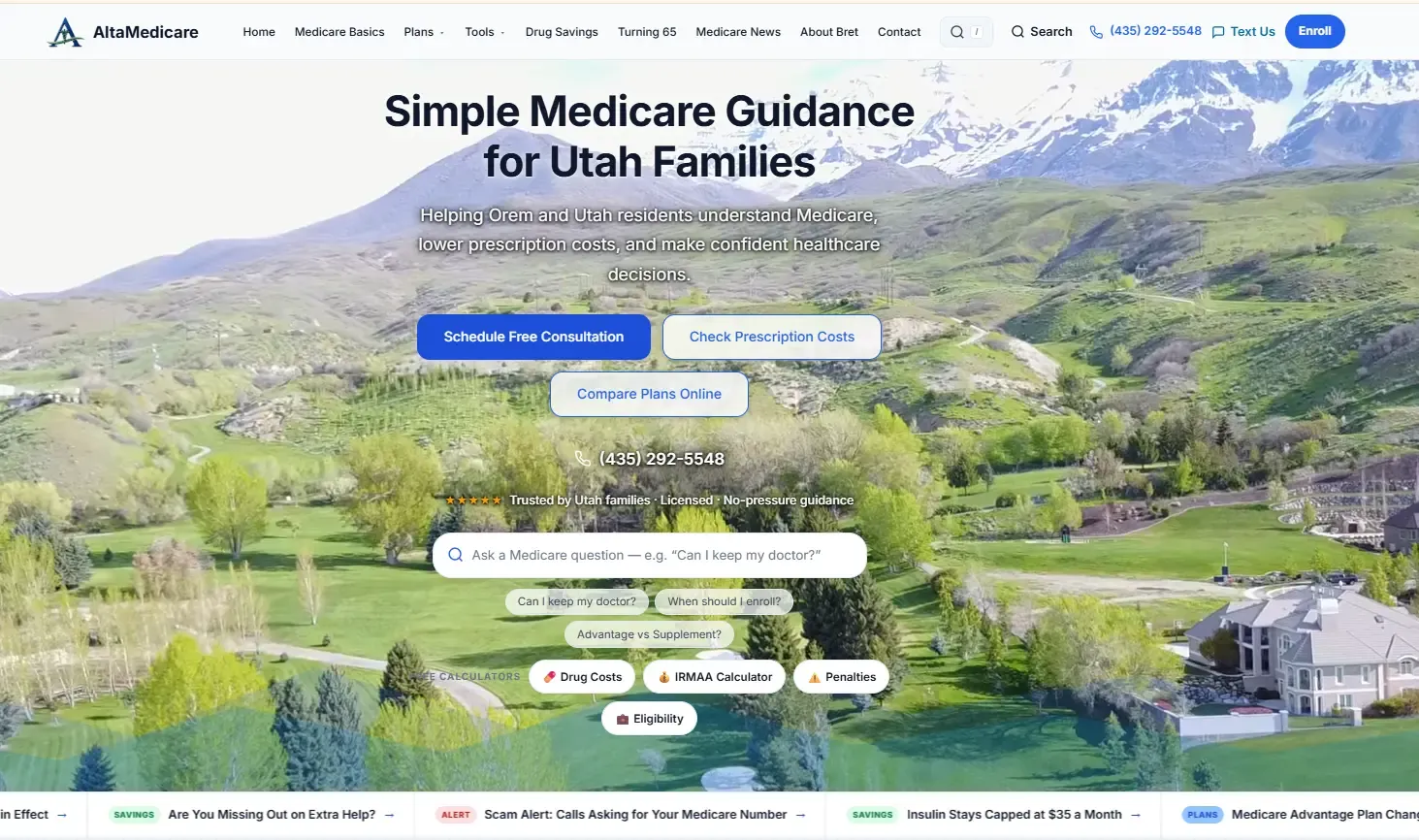 Alta Medicare — Sanità sito web di Cozelos Data